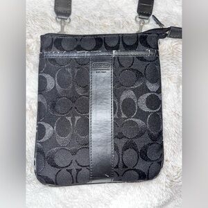 Coach Black Logo Crossbody Bag